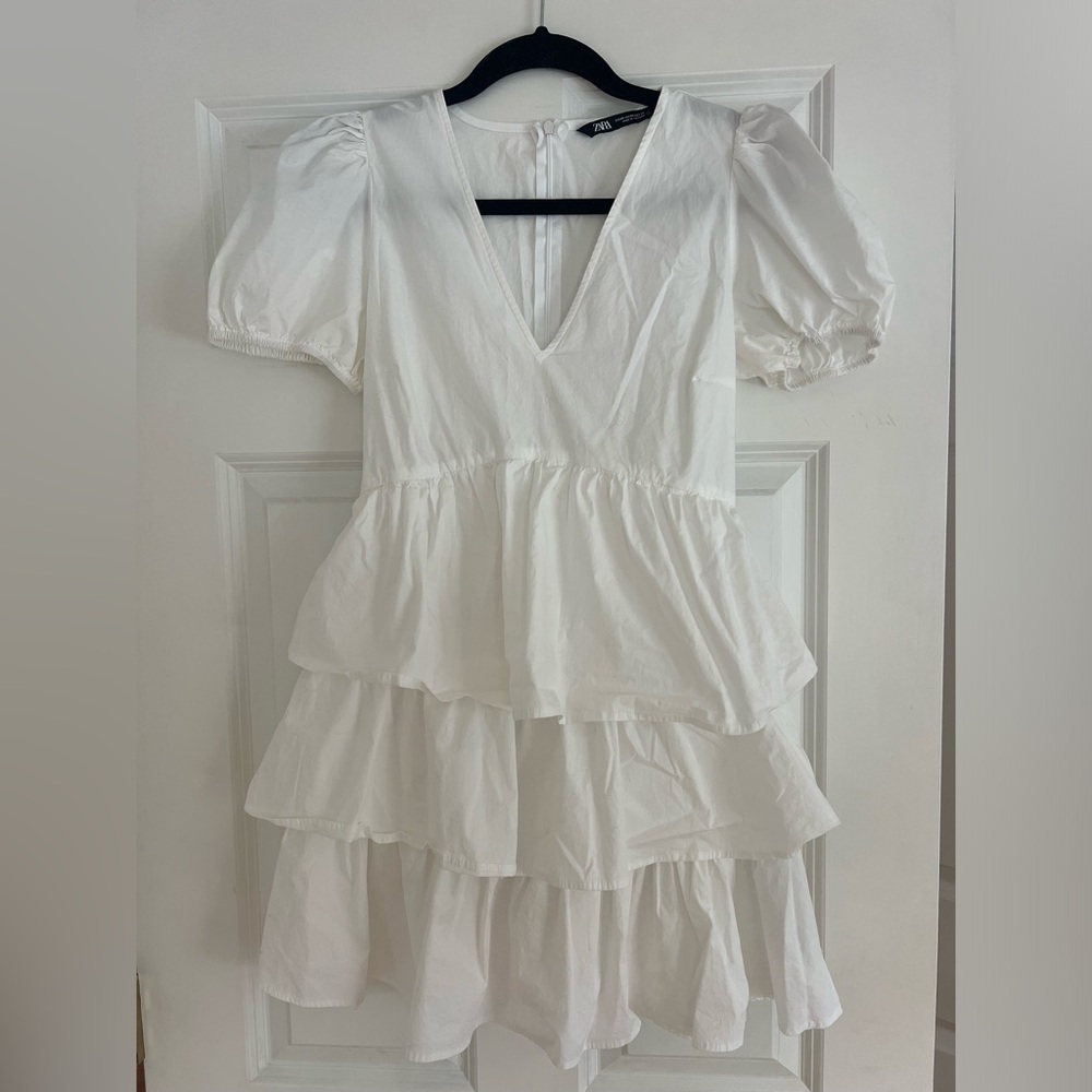 Zara Ruffle Mini Dress